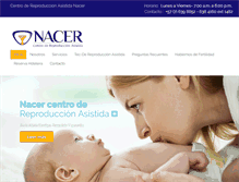 Tablet Screenshot of nacer.com.co